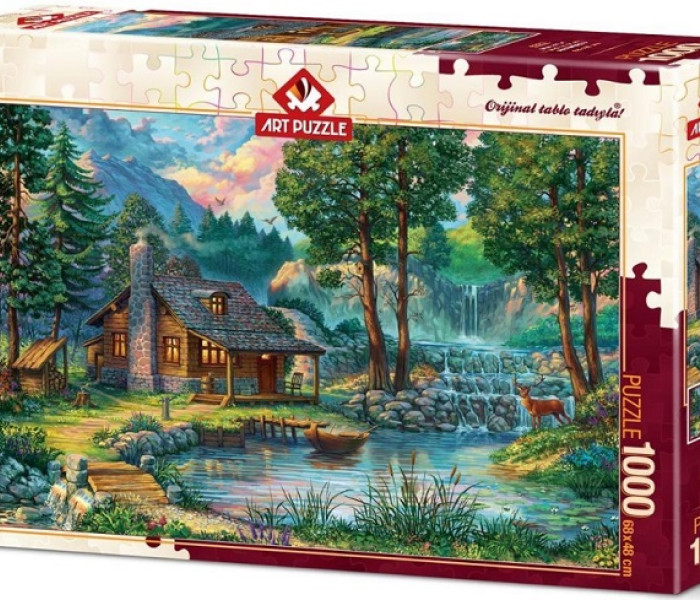 Puzzle - Art puzzle - Valle tranquilla